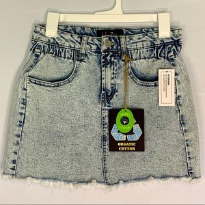 Indigo Rein Jean-Skirt